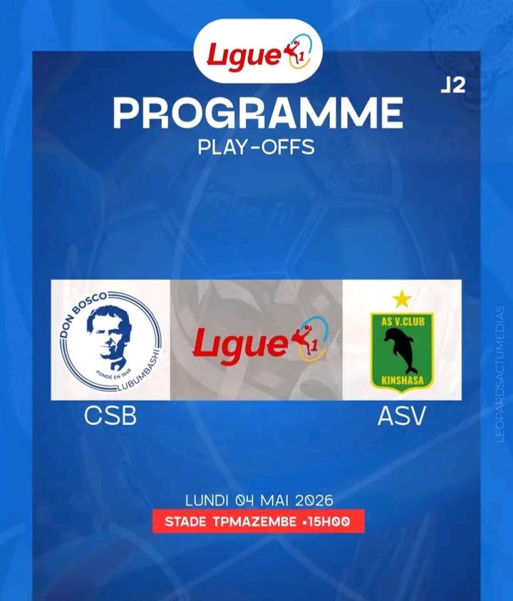 Linafoot – Playoffs : V.Club en quête de rachat face à Don Bosco