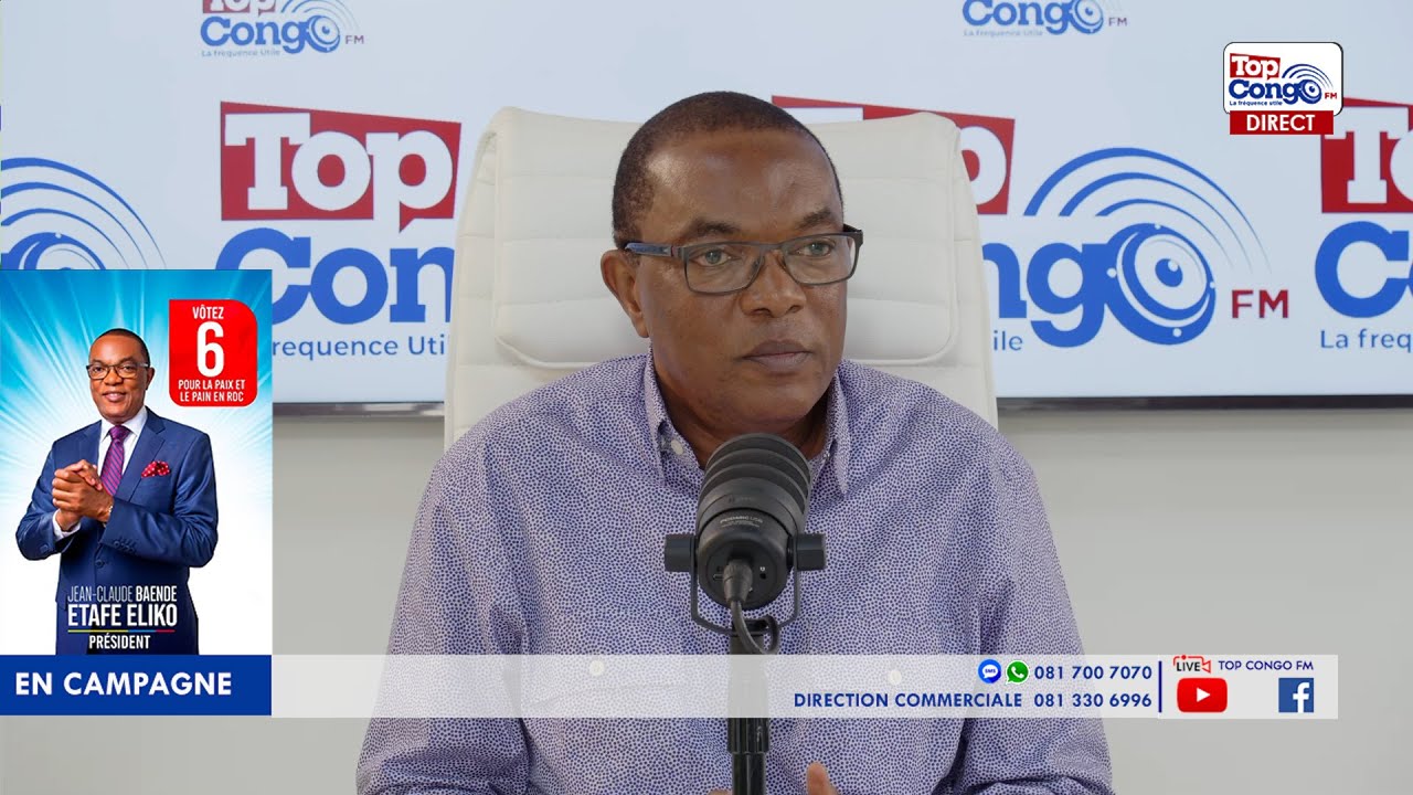 RDC : Jean-Claude Baende récompensé par la DYSAC pour son leadership républicain